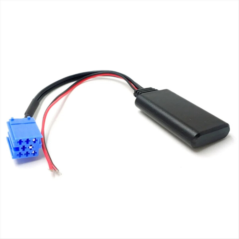 Aux Input Wireless Bluetooth Audio Cable Adapter Mini Iso 8Pin For Smart Fortwo 450 Radio Mp3 Auxiliary In Lead Red/Black 4854195111982