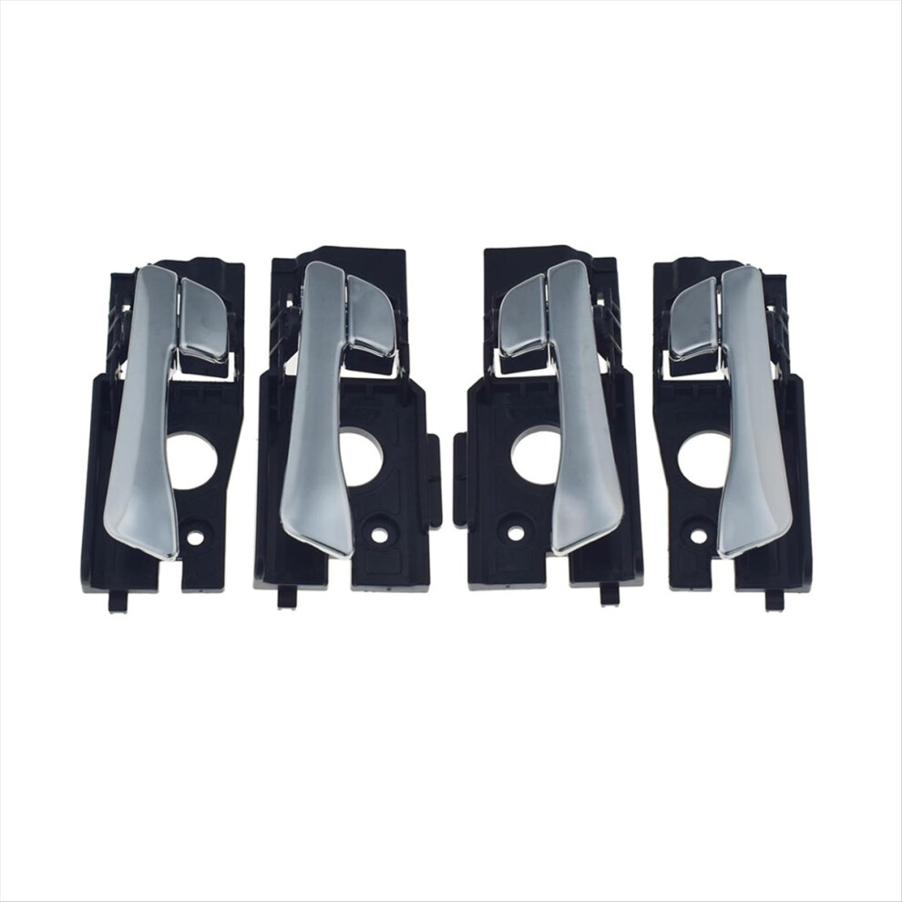 4 Pcs Car Chrome Interior Door Handle For Accent 2012-2017 82610-1R000 82620-1R000 83610-1R000 83620-1R000 4854195111135
