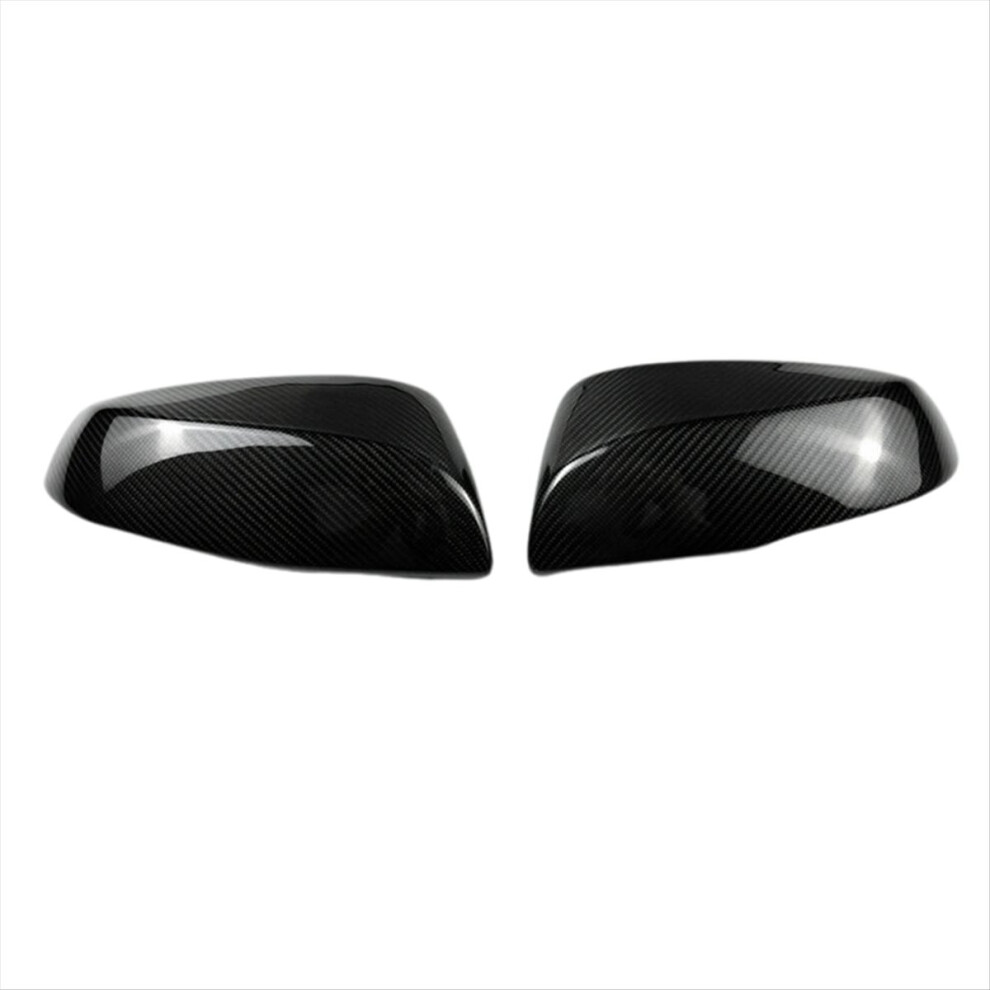 Car Rear View Mirror Cover Carbon Fiber Side Shell Rearview Housing For Vellfire Alphard 2015-2023 Brecantia
