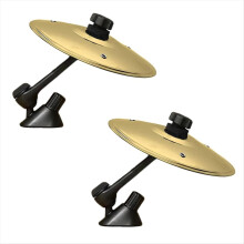 2pcs Mini Car Drum Cymbal Clip-on Air Vent Accessory Musical Decor for All Vehicle Types Gift Music Enthusiasts