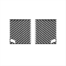 Carbon Fiber Center Console Air Vent Outlet Cover Trim for XF 2008-2015 Interior Accessories