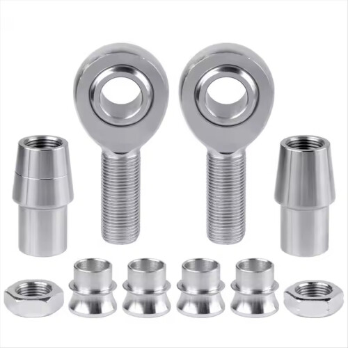 Heim Joints 2set Self-Lubricating Joint Rod End Kit Right and Left Thread Suspension Steering 2