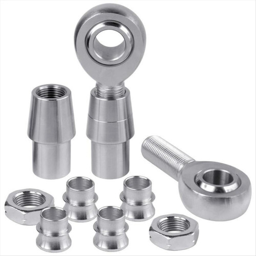 Heim Joints 2set Self-Lubricating Joint Rod End Kit Right and Left Thread Suspension Steering 1