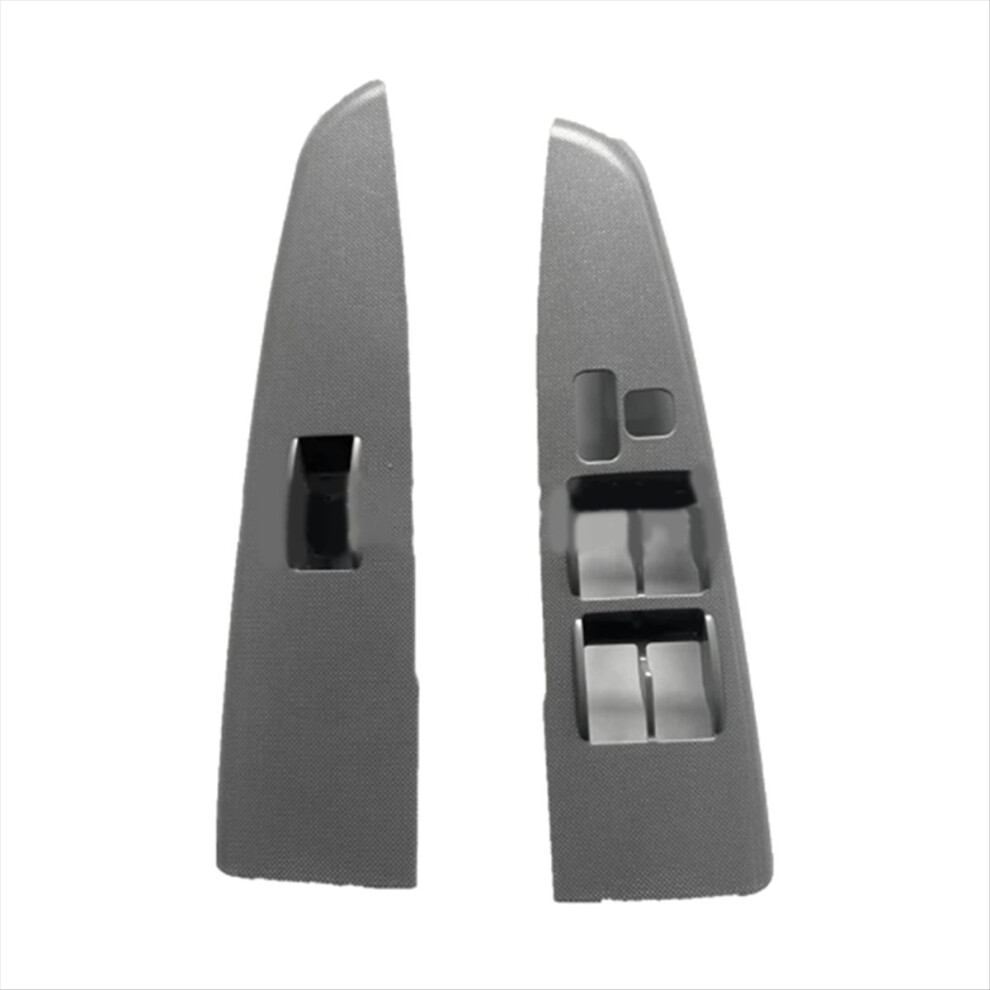 Brecantia 1Pair Front Door Window Switch Bezel Trim For 08-14 74232-0K020-B0 74231-0K020-B0 Armrest Upper Panel Lhd