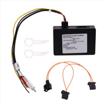 Car Bluetooth Music Aux Audio Input Old 2G MMI for A6L A8L Fiber Decoder Box Android