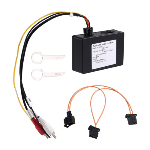 Car Bluetooth Music Aux Audio Input Old 2G MMI for A6L A8L Fiber Decoder Box Android 2