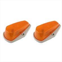 2PCS Car Roof Marker Lights Top Running for 1973-1997 Pickup Trucks SUV