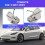 Car Indoor Rear Row Hook Assembly for 2017-2023 Coat Left+Right 11