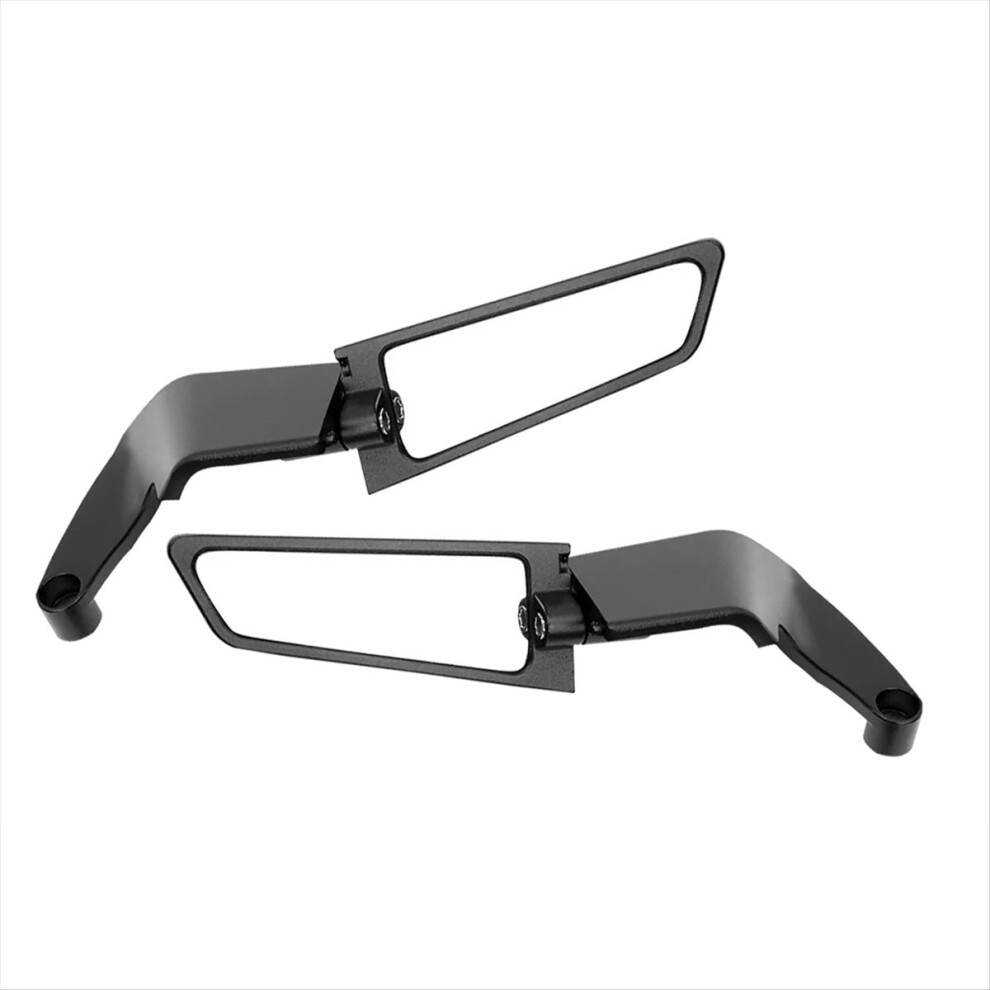 Motorcycle Mirrors Stealth Winglets Mirror To Rotate Adjustable For Mt 03 07 09 R1r3r7 Xmax 4854195130136