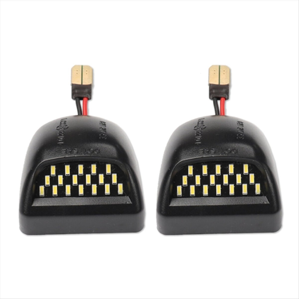 2Pcs Car Led License Plate Lights For 1500 2500 3500 Accessories 4854195135612