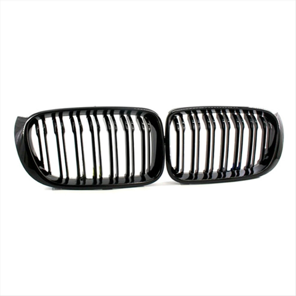 Front Kidney Grill For X3 F25 2015-2017 X4 F26 2015-2018 Double Slats Gloss 51117338571 51117338572 Black 4854195136534