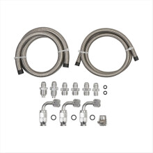 6AN Power Steering Hose Kit for C10 Swap Connects Type II Pump Car Accessories