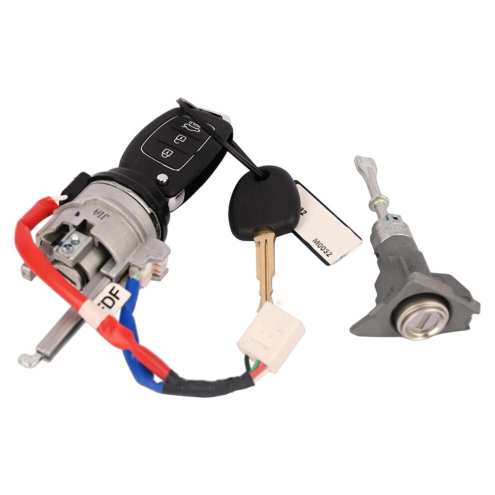 Car Ignition & Door Lock Cylinder Same Key With Fob For 1.8L 2.0L 2011-2015 81910-3Xa00 819103Xa00 4854195133649