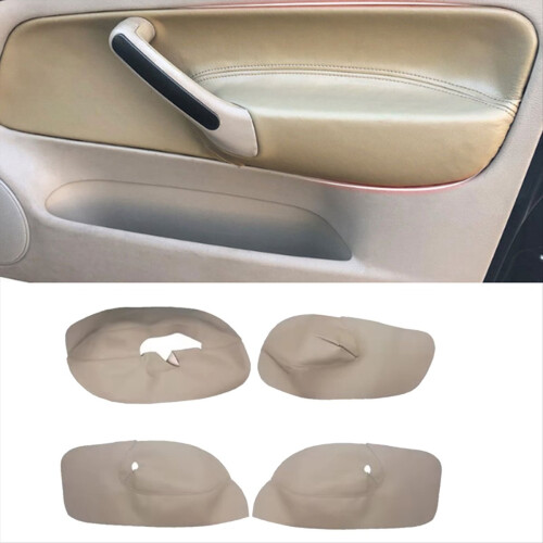 Car Interior Door Armrest Panel Cover Microfiber Leather for Golf 4 2002-2006 LHD 2