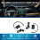 2Set Radio Audio Adapter Bluetooth AUX Cable for Microphone Handsfree Music Interface Disc Box 3