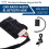 2Set Radio Audio Adapter Bluetooth AUX Cable for Microphone Handsfree Music Interface Disc Box 4