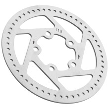 110 mm Hinterrad-Bremsscheibe mit Belägen für M365 Scooter, Edelstahl