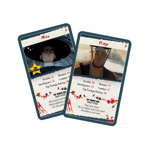 Top Trumps Blue Eye Samurai Top Trumps Card Game 1