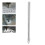 Ceramic Tile Drill Bit 5mm Triangular Ferroalloy for Wall Decor Marble Glass 1