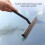 Soft TPE PP Shower Squeegee with Hook, Black, 30cm 6