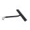 Soft TPE PP Shower Squeegee with Hook, Black, 30cm 13
