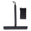 Soft TPE PP Shower Squeegee with Hook, Black, 30cm 2