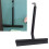 Soft TPE PP Shower Squeegee with Hook, Black, 30cm 4