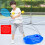 Portable Tennis Rebounder Ball Set with String for Self Practice 10