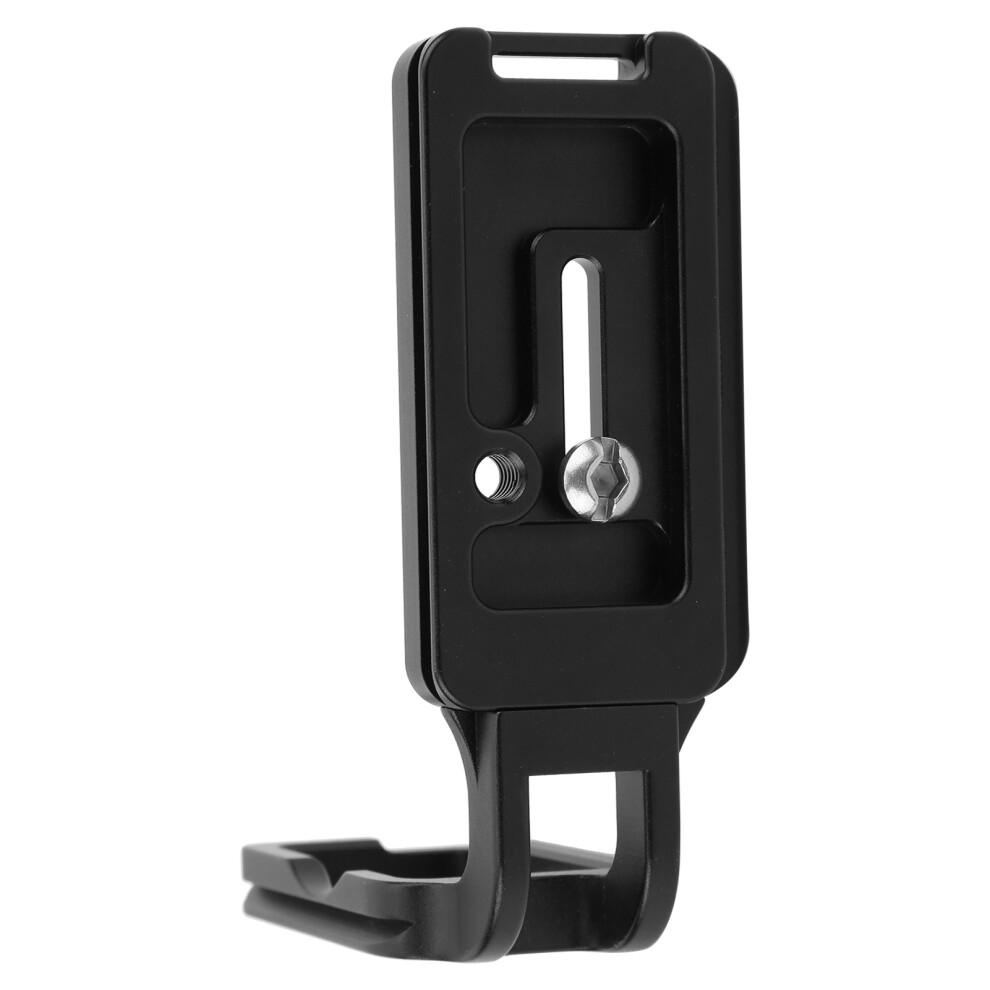 L-Shape Aluminum Camera Plate For Nikon D800/D810, Black 4921359034460