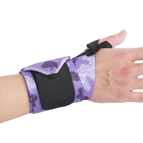 Adjustable Nylon Compression Wrist Brace for Weightlifting, Approx. 70g