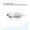 USB Powered Mini Aquarium Air Pump, ABS, Copper, 170g 8