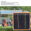 10W Solar Panel Charger with USB for Camping Hiking Travel 3
