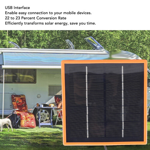 Chargeur de panneau solaire 10 W 5 V USB MonoSilicon 2