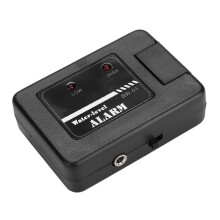 Aquarium Water Level Alarm with Light & Sound, Battery Powered, Adjustable