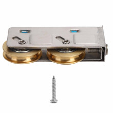 Stainless Steel Sliding Window Pulley Heavy Duty Groove Wheel Hardware Fittings