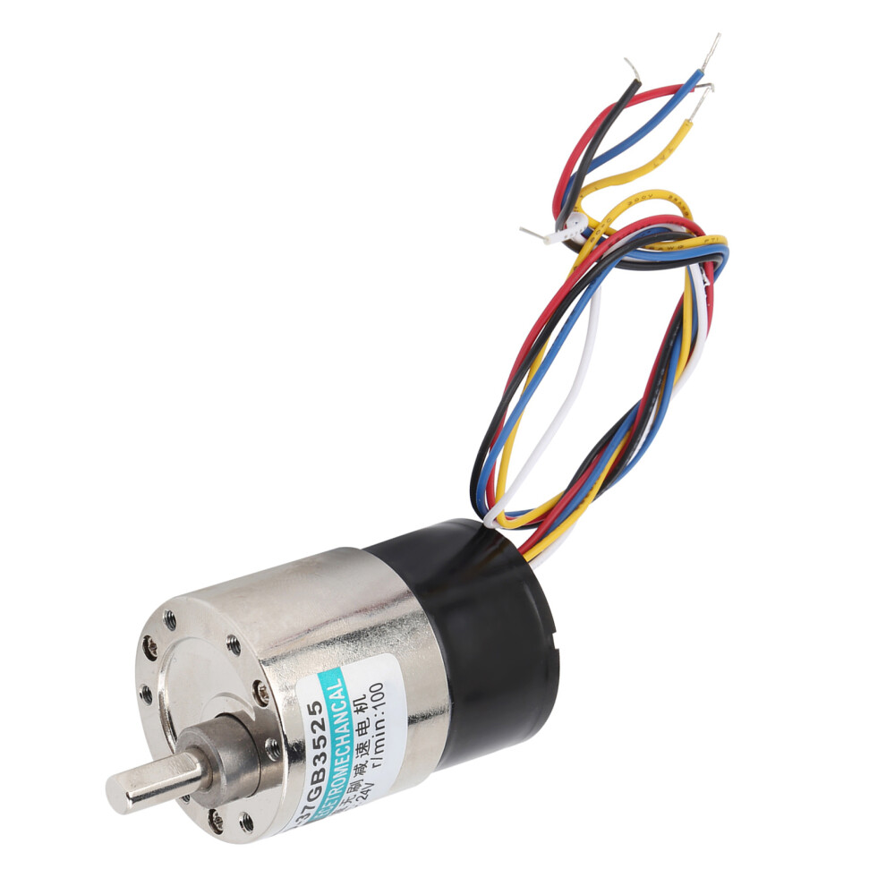 Brushless DC Motor XD-37GB3525 24V 100-600rpm for CNC Machines-image-OPC-PMTJK25-NEW