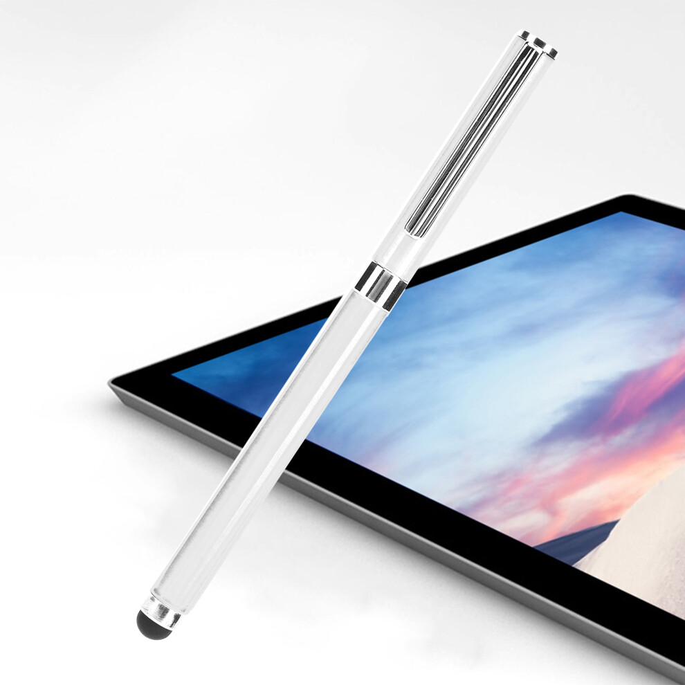 Sensitive Metal Stylus Pen For Ios Phones & Tablets, 13.5Cm White 7901359039686