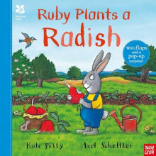 National Trust Ruby Plants a Radish by Kate Petty Hardcover Book