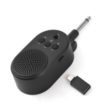 5W Portable Electric Guitar Amp, 850mAh, 5V, Black