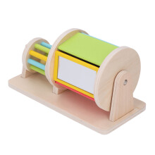 Tamburo rotolante in legno - Pino 22x10,5 cm, Colore