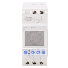 TM929AK 85-265V 16A Interrupteur-minuteur numérique à écran LCD noir