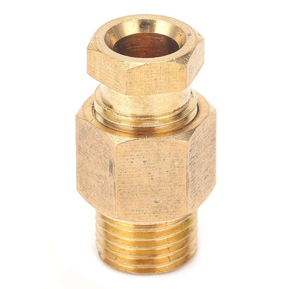 Oil Pipe Connection Brass Fitting Elbow & Straight Block Adapter Pd610 8781359040504
