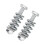 8PCS Full Exhaust Replacement Kit - Easy Install with Bolts & Gaskets 14