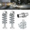 8PCS Full Exhaust Replacement Kit - Easy Install with Bolts & Gaskets 10