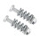 8PCS Full Exhaust Replacement Kit - Easy Install with Bolts & Gaskets 12