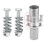 8PCS Full Exhaust Replacement Kit - Easy Install with Bolts & Gaskets 3