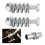 8PCS Full Exhaust Replacement Kit - Easy Install with Bolts & Gaskets 7