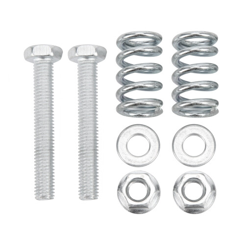 8PCS Full Exhaust Replacement Kit - Easy Install with Bolts & Gaskets 1