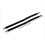2PCS Adjustable Bed Sheet Strap Clips 90-180cm Black 1