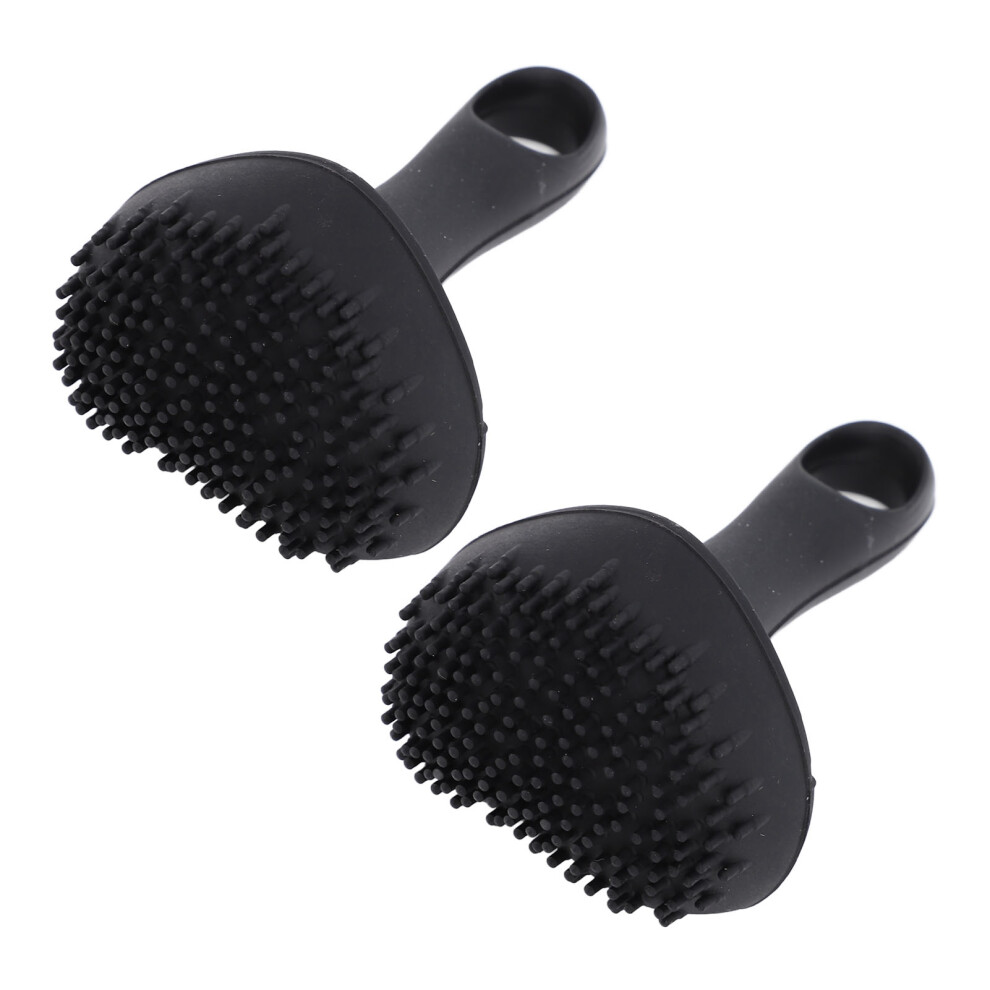 Black 2 Pcs Silicone Freckles Stamp Makeup Tool Realistic Faux Freckles Pen